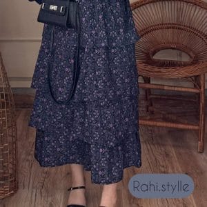 دامن چین طبقه ای کد 267